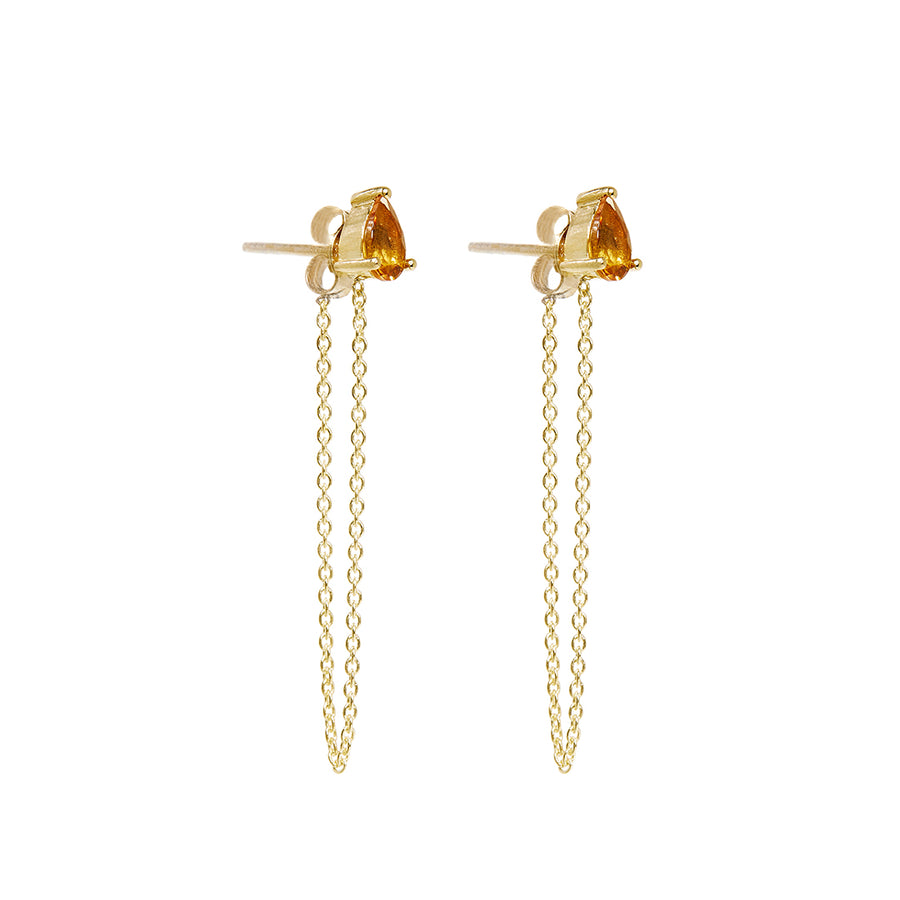 The Chained Pear Studs