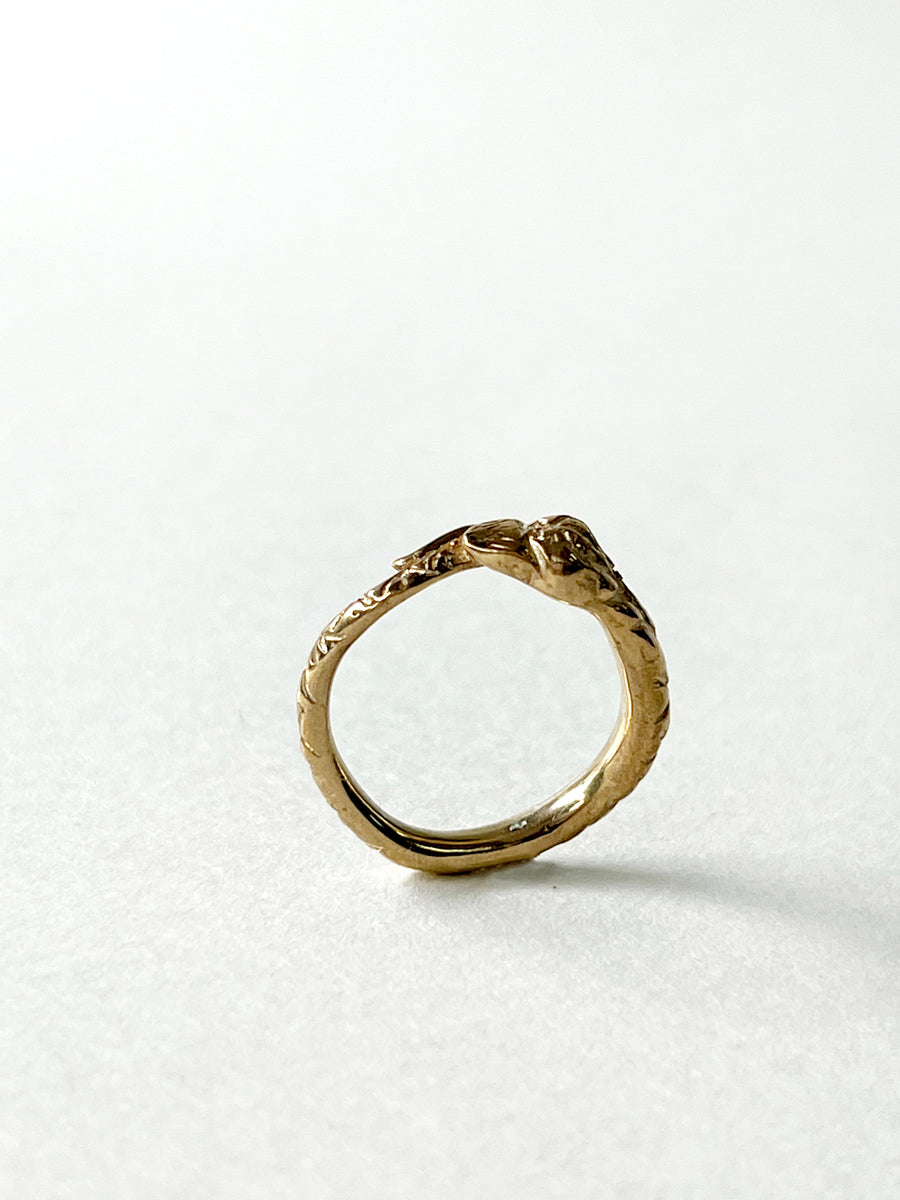 The Ouroboros Snake Ring