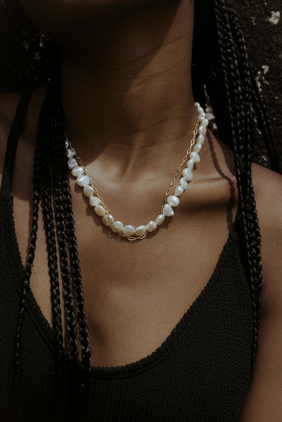 The Freeform Pearl Necklace
