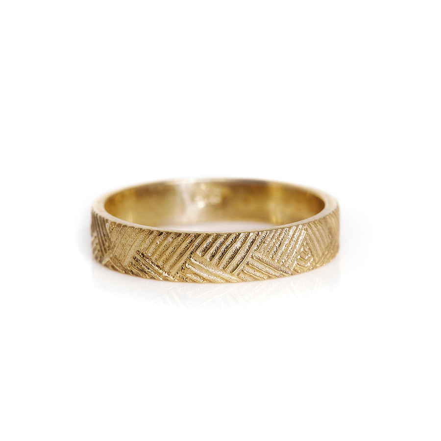 The Gaia Textured Ring