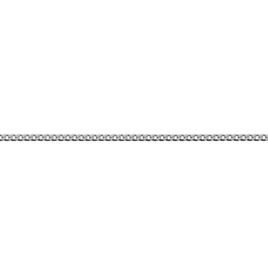 Silver Curb Chain (2L) / 80 Gauge (50cm)
