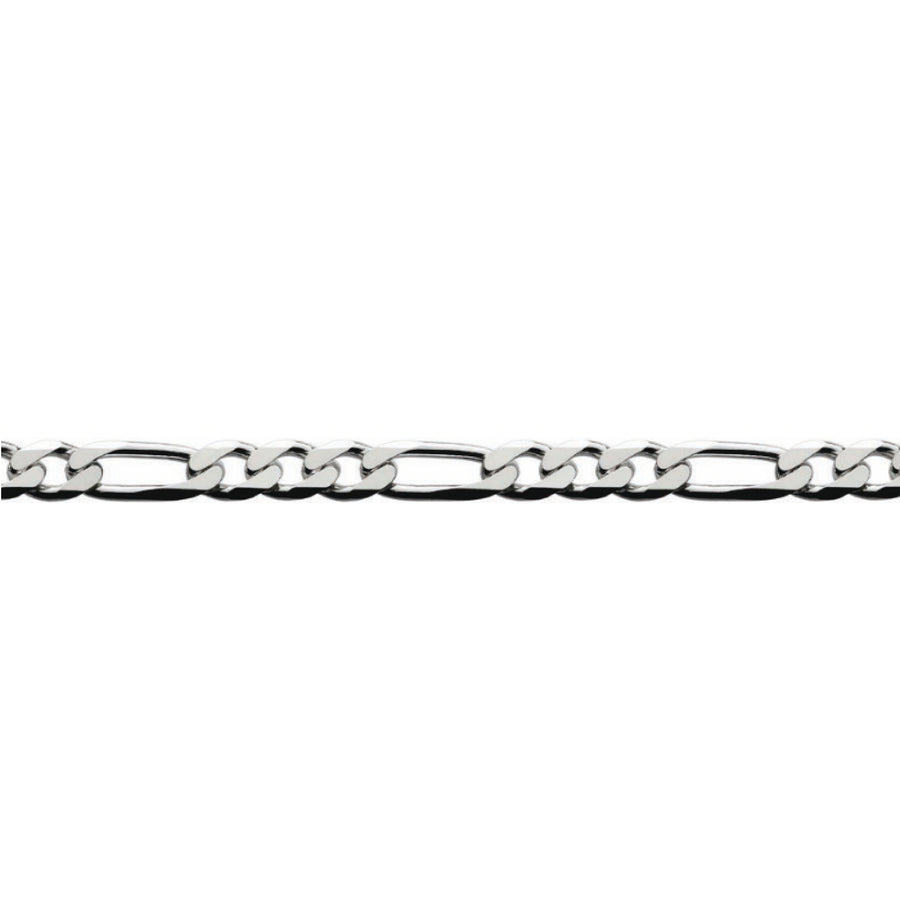 Silver Figaro Chain (1+1) / 150 Gauge (55cm)