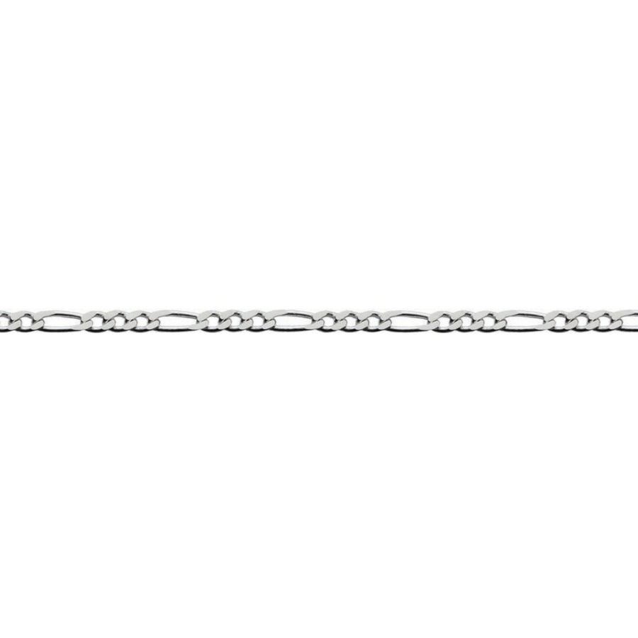 Silver Figaro Chain (2L) / 80 Gauge (19cm)