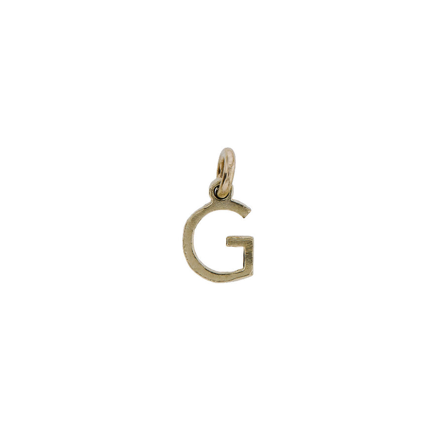 The Initial Pendant in Gold