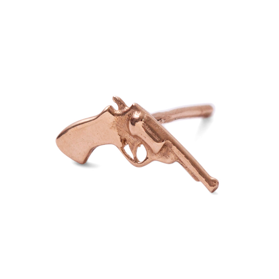The Bang Bang Stud in 9kt Rose Gold-Earrings-Black Betty Design