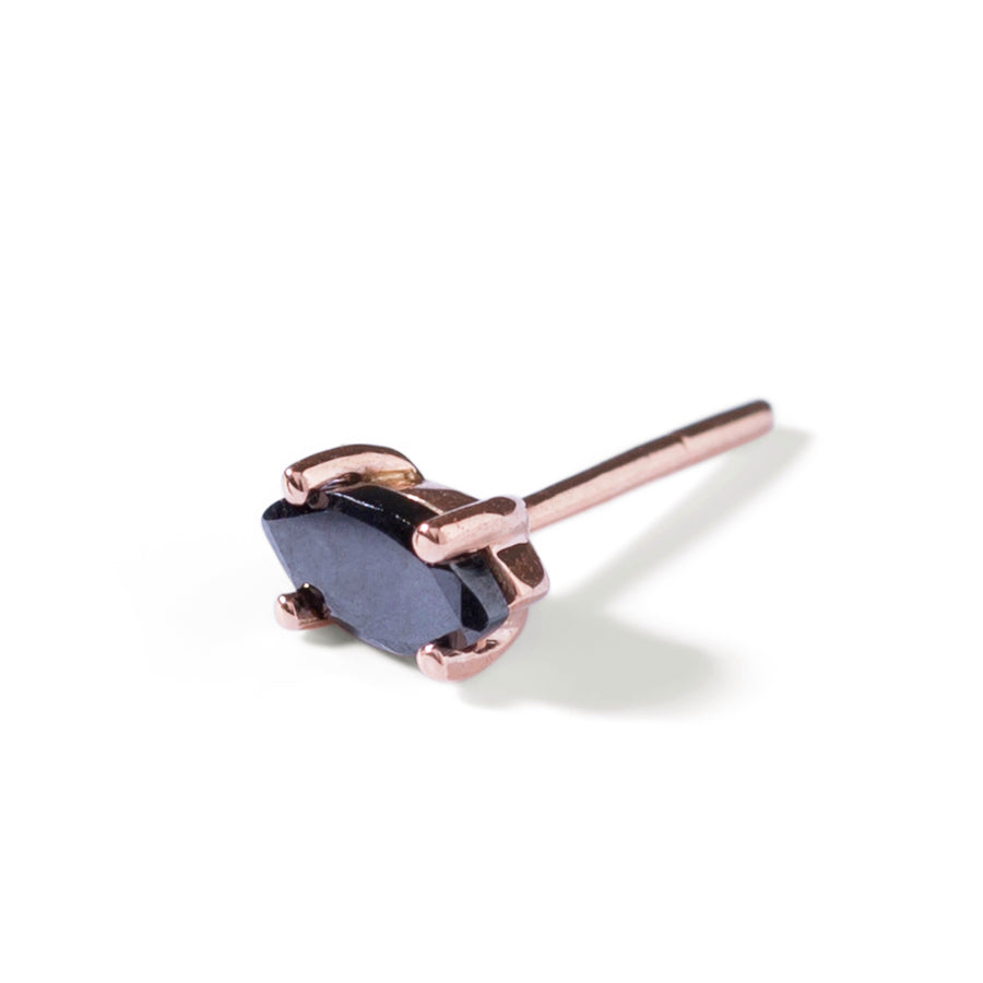 The Marquise Stud in 9KT Rose Gold