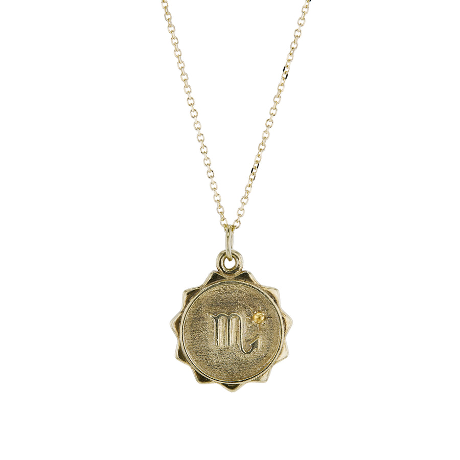 The Zodiac Necklace in Gold