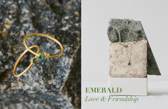 Emerald- The birthstone of May.