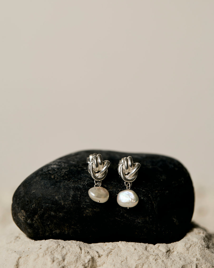 The Amara Pearl Drop Earrings