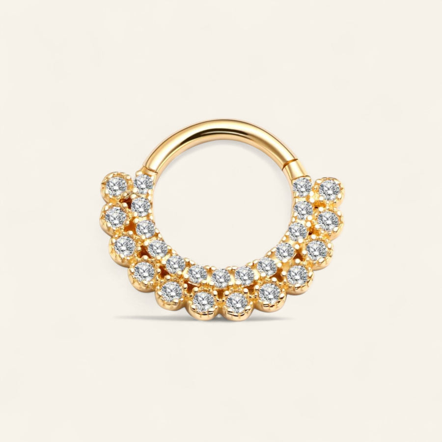 The 14kt Gold Royal Hoop Clicker