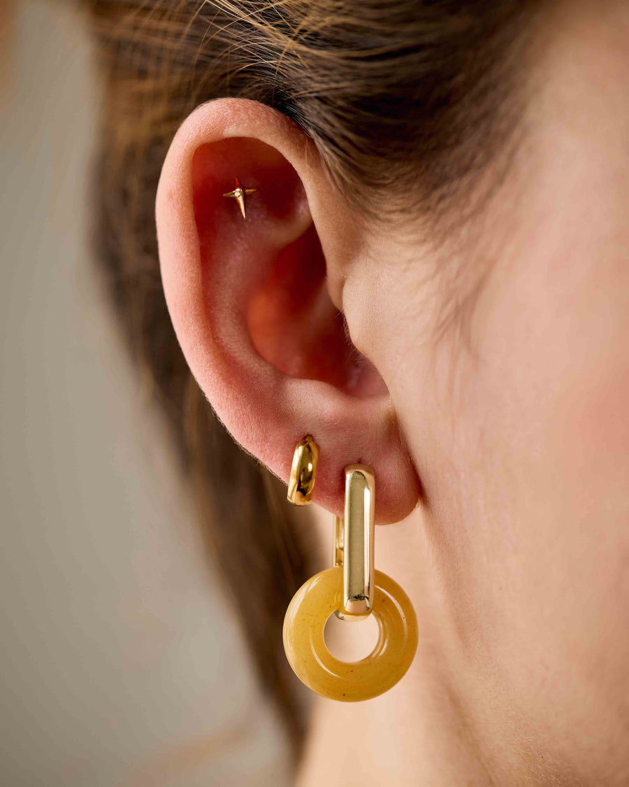 The Gemstone Halo Hoops