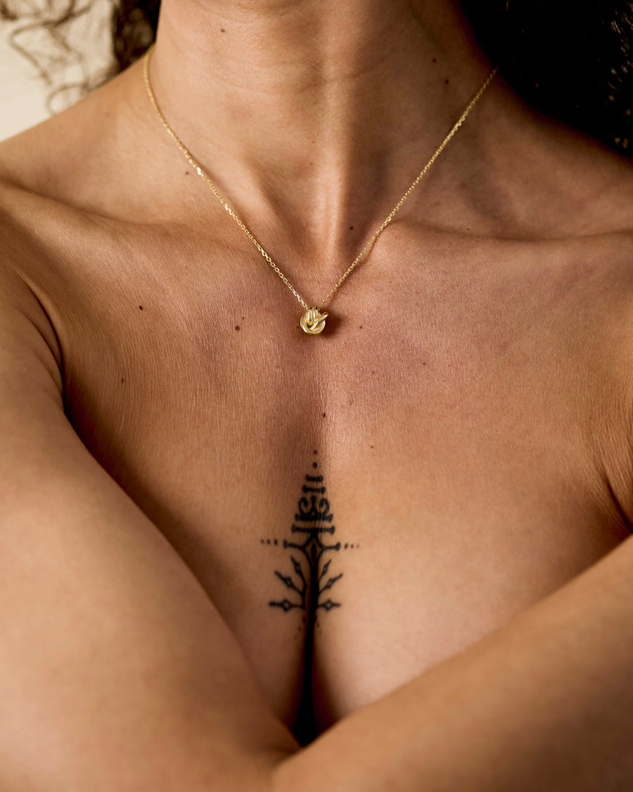 The Amara Knot Necklace