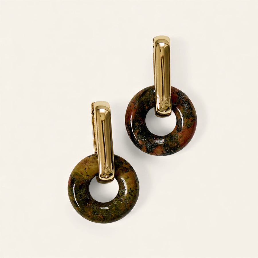 The Gemstone Halo Hoops