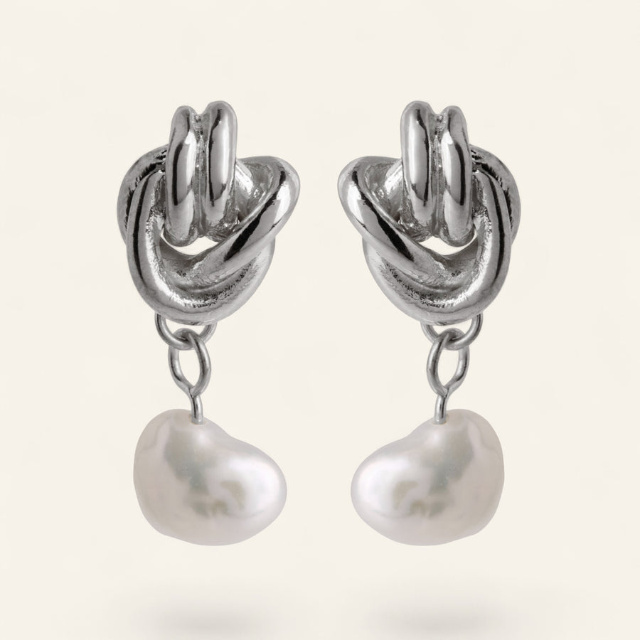 The Amara Pearl Drop Earrings