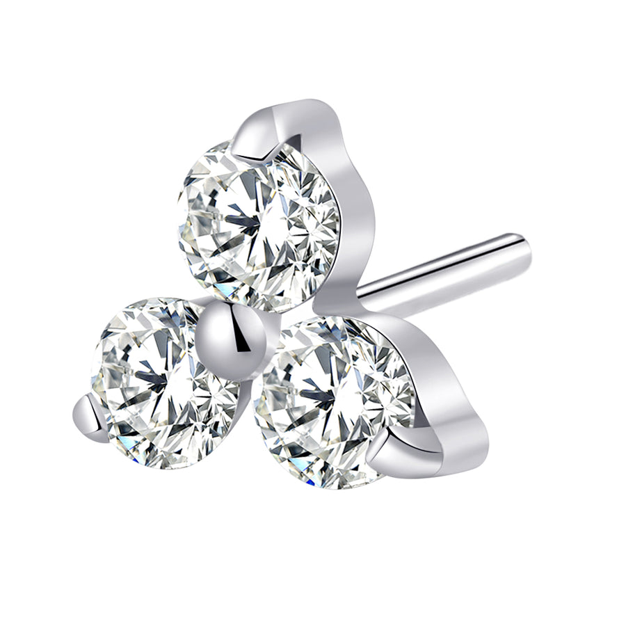 The Titanium 3.5mm Tri Lab Grown Diamond