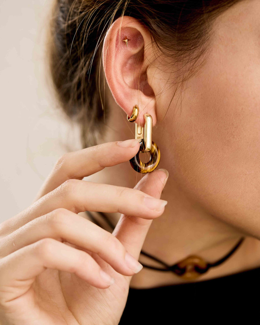 The Gemstone Halo Hoops