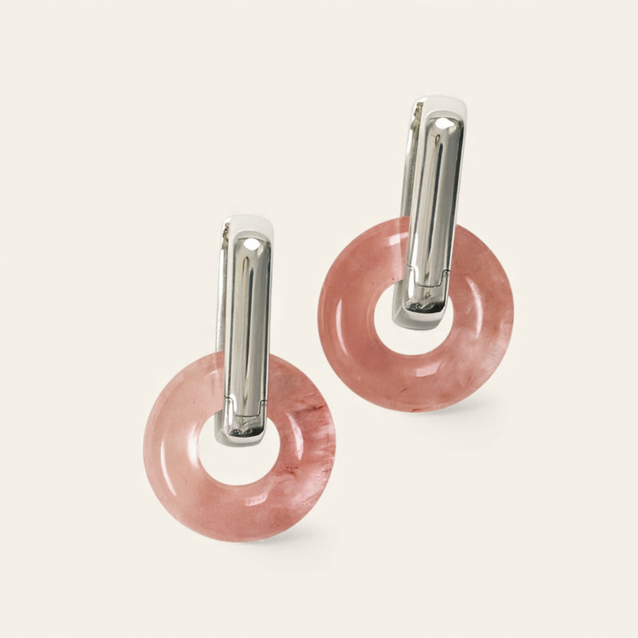 The Gemstone Halo Hoops