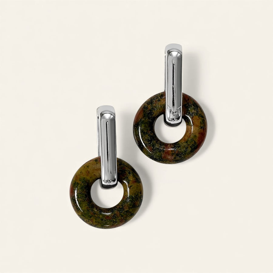 The Gemstone Halo Hoops