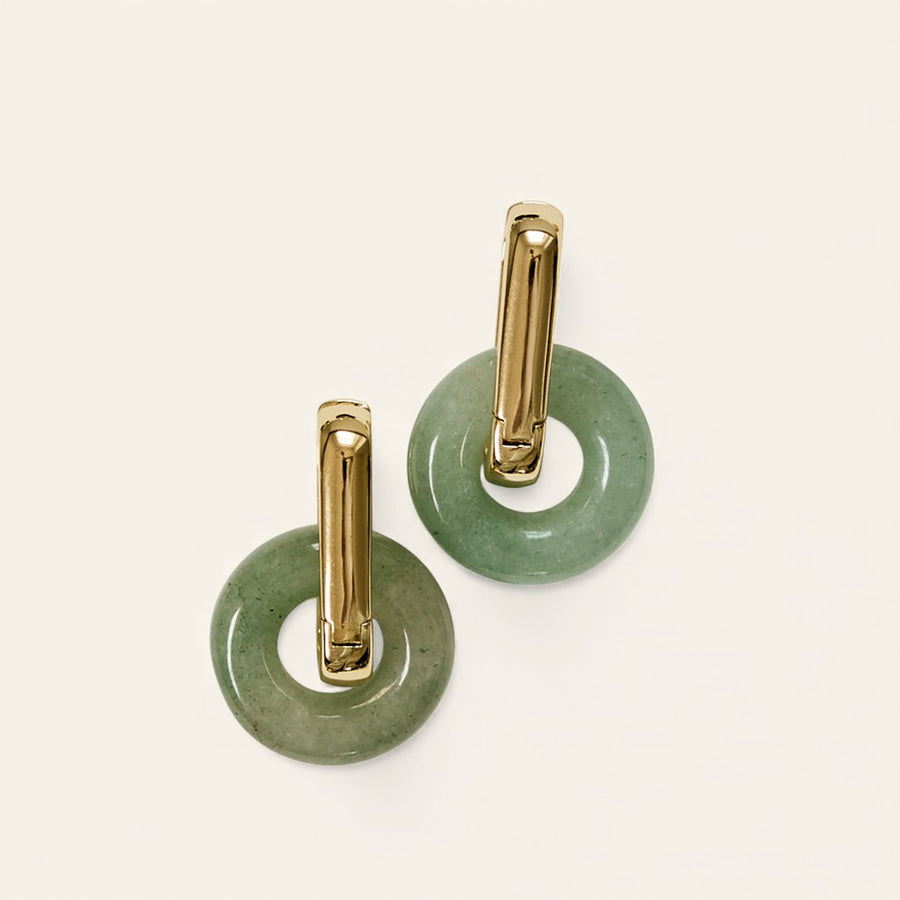 The Gemstone Halo Hoops