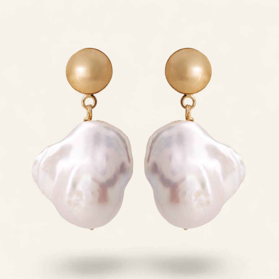 The Grand Baroque Pearl Earrings