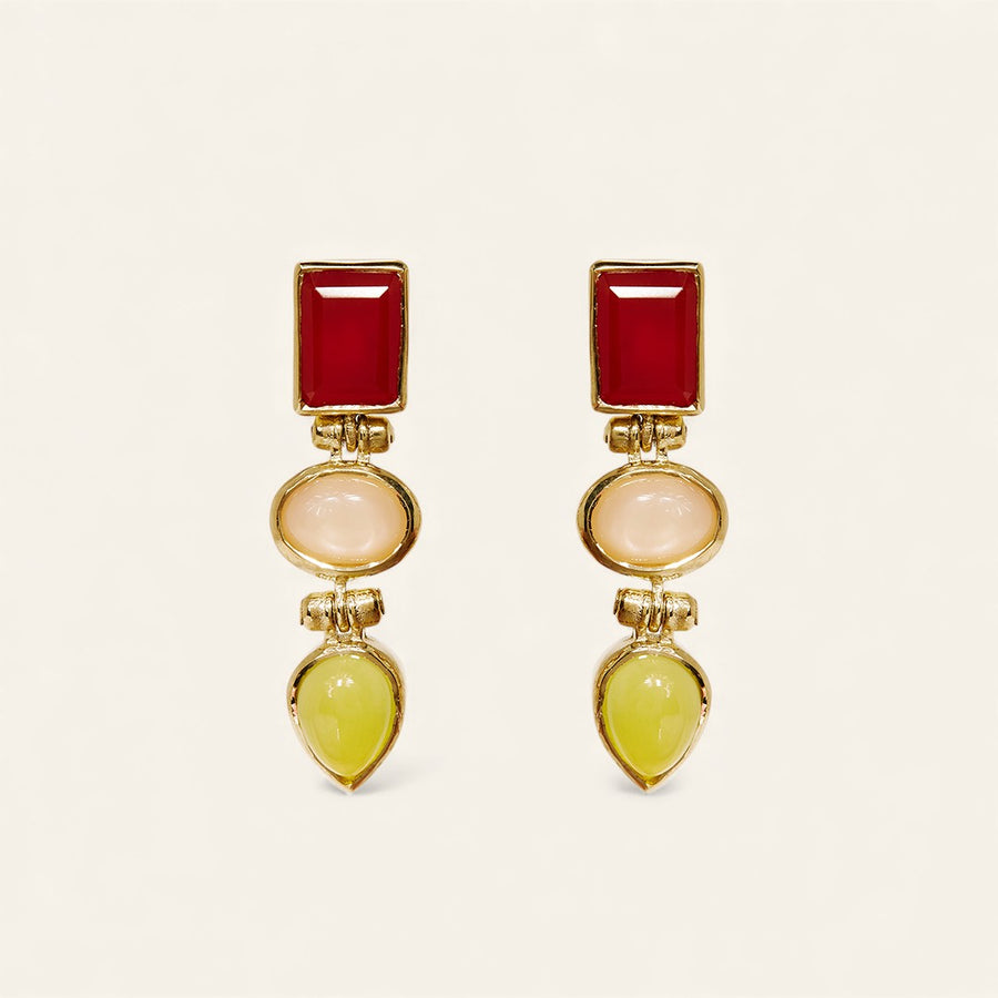 The Athena Trio Stoned Drops