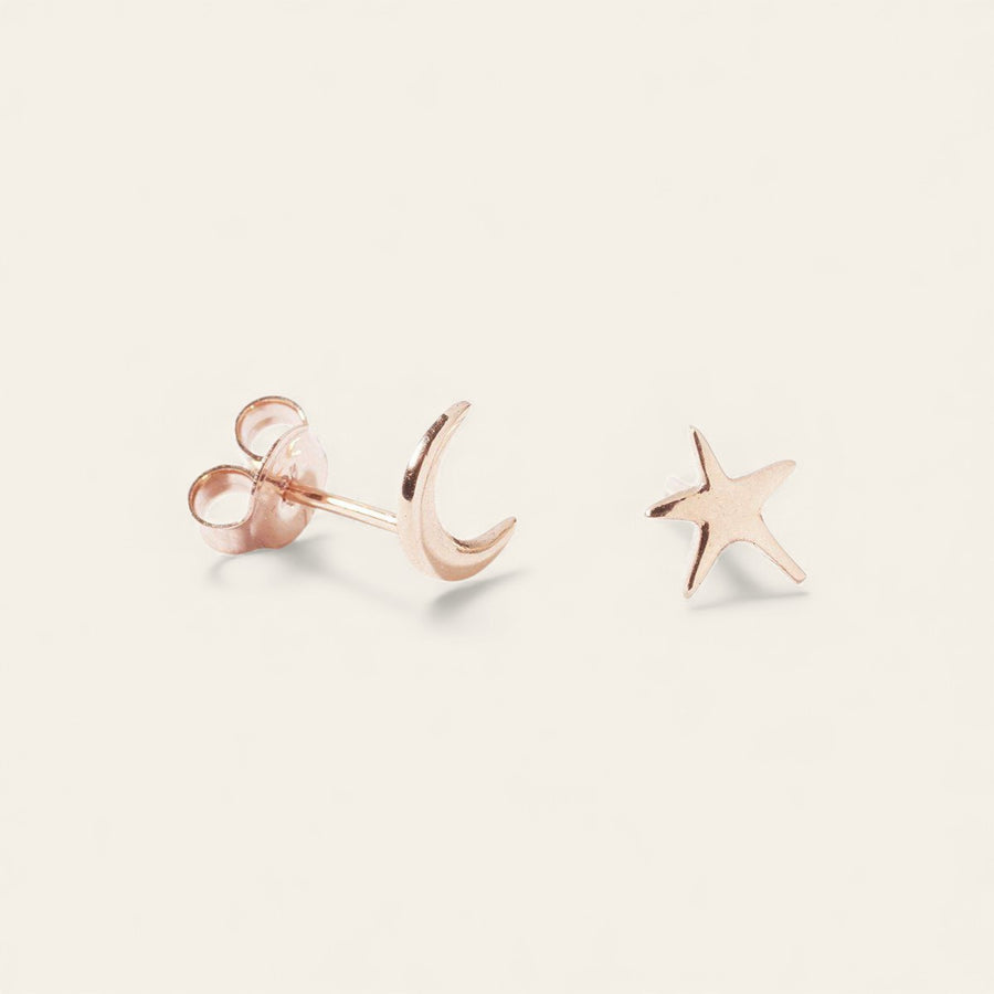 The Star Stud in Rose Gold - Single