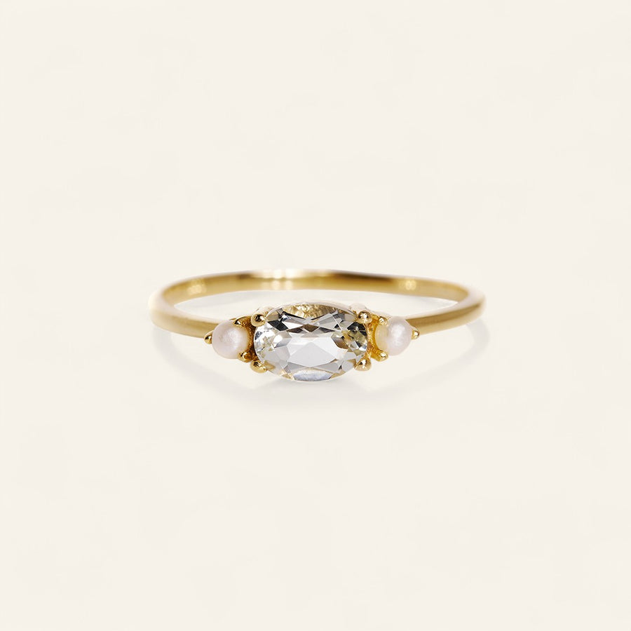 The 3 Stone Oval Stacker