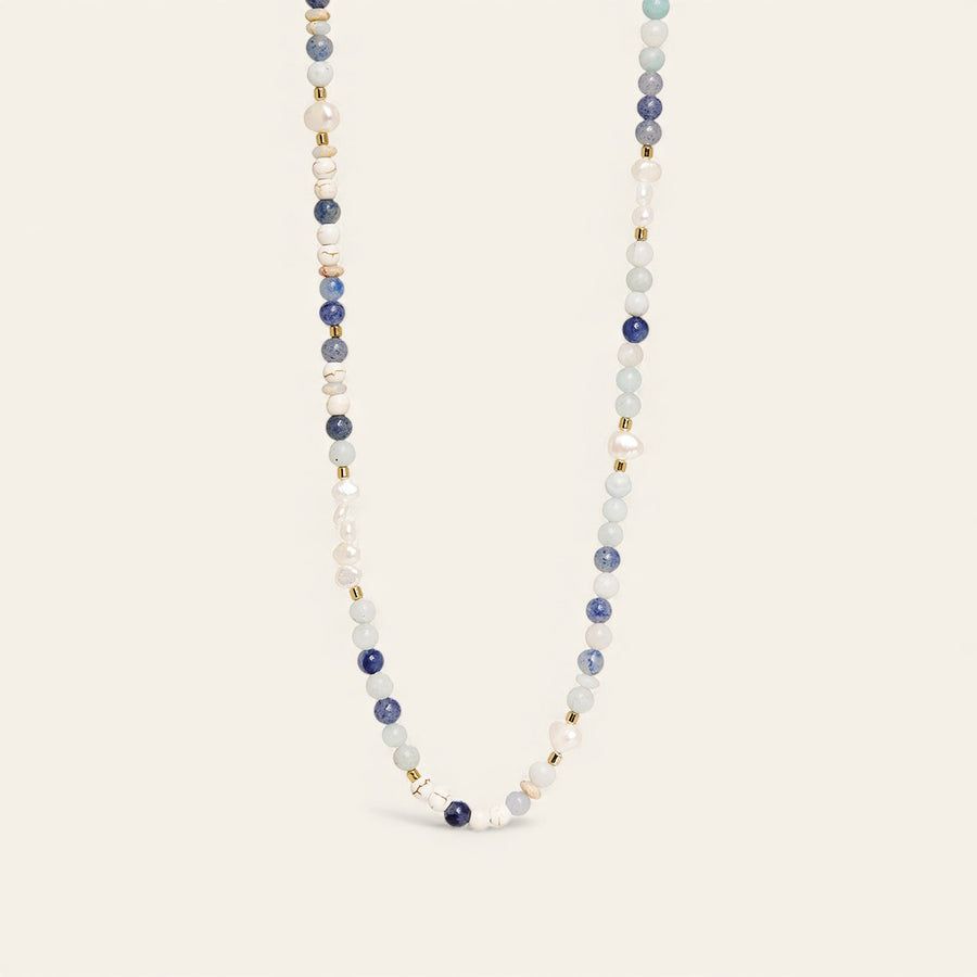 The Beaded Gemstone Necklace