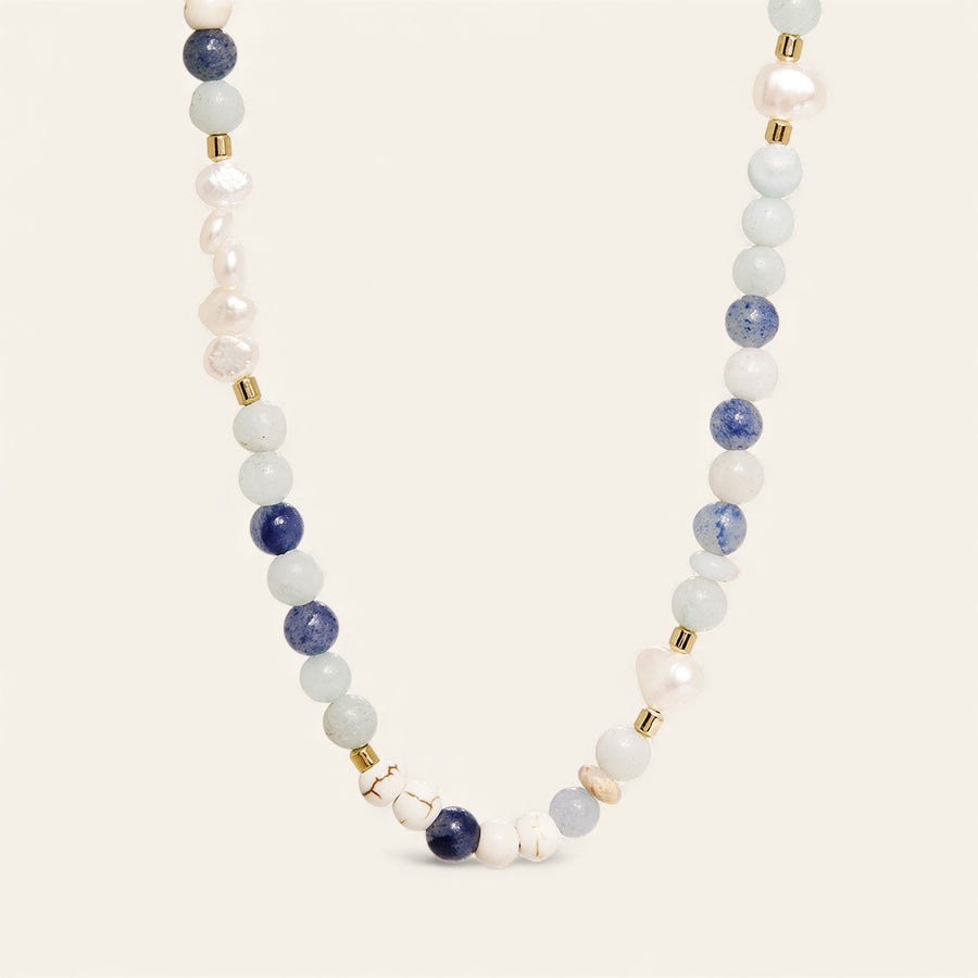 The Beaded Gemstone Necklace