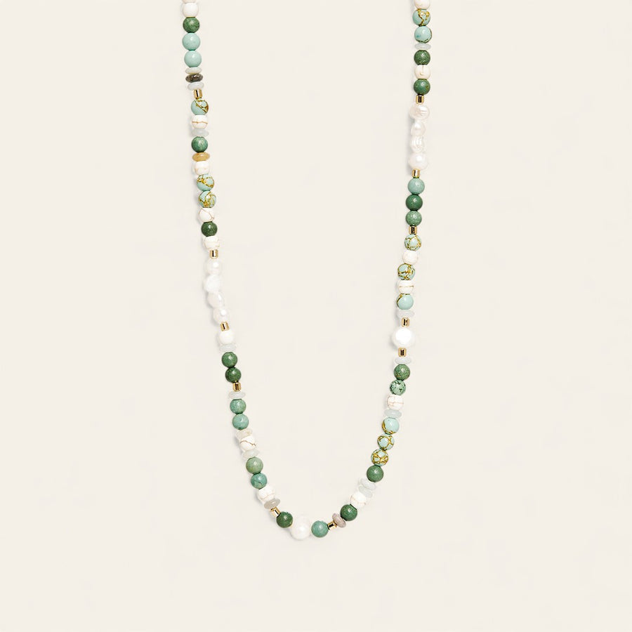 The Beaded Gemstone Necklace