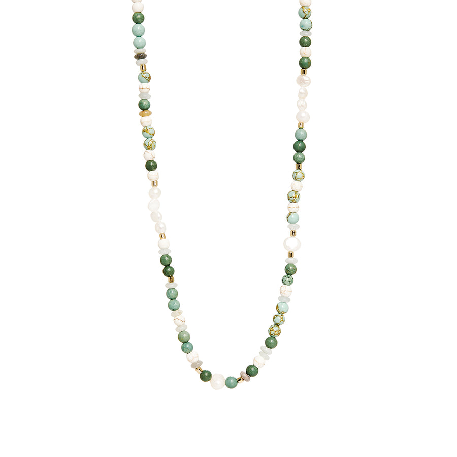 The Beaded Gemstone Necklace