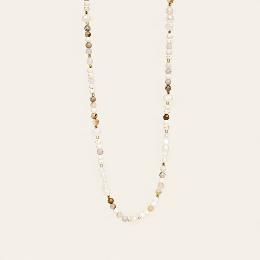 The Beaded Gemstone Necklace