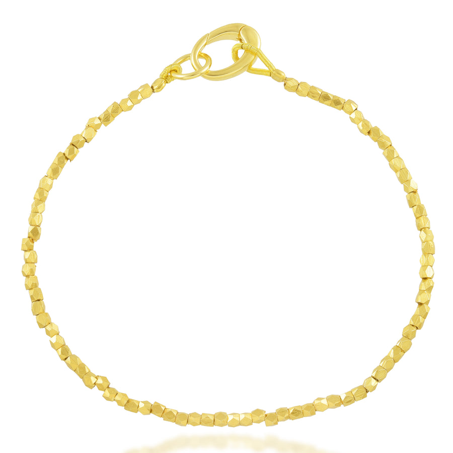 The Gold Beaded Bracelet