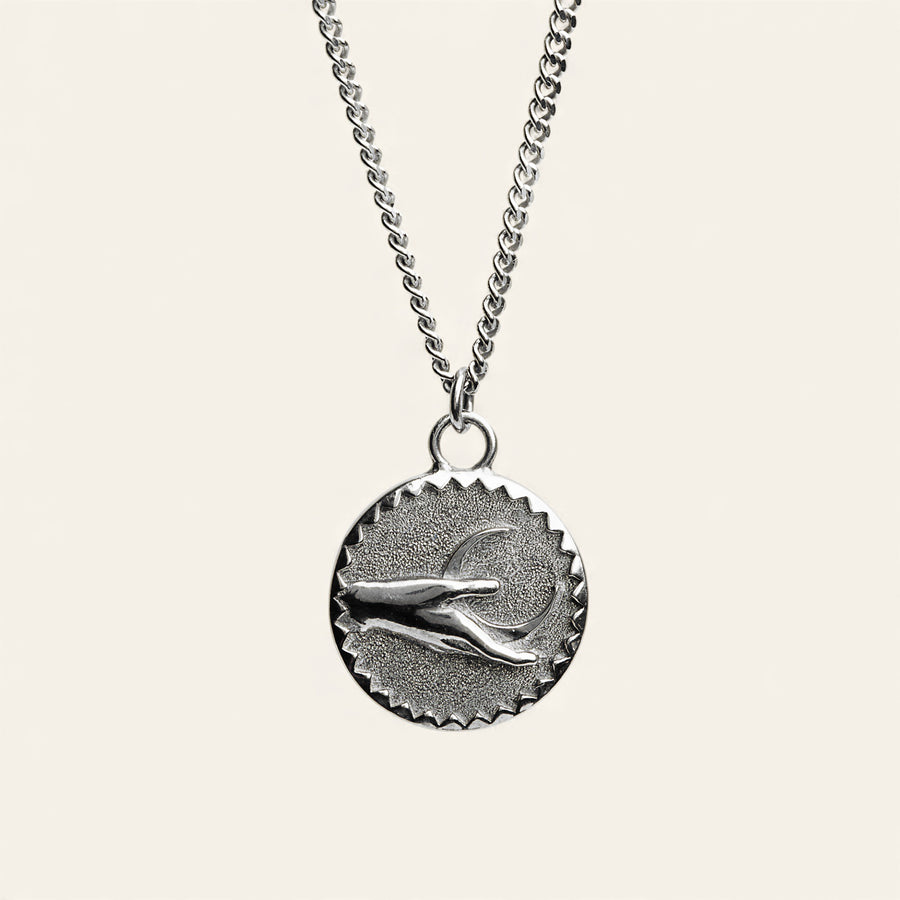 Held by the Sun & Moon Necklace