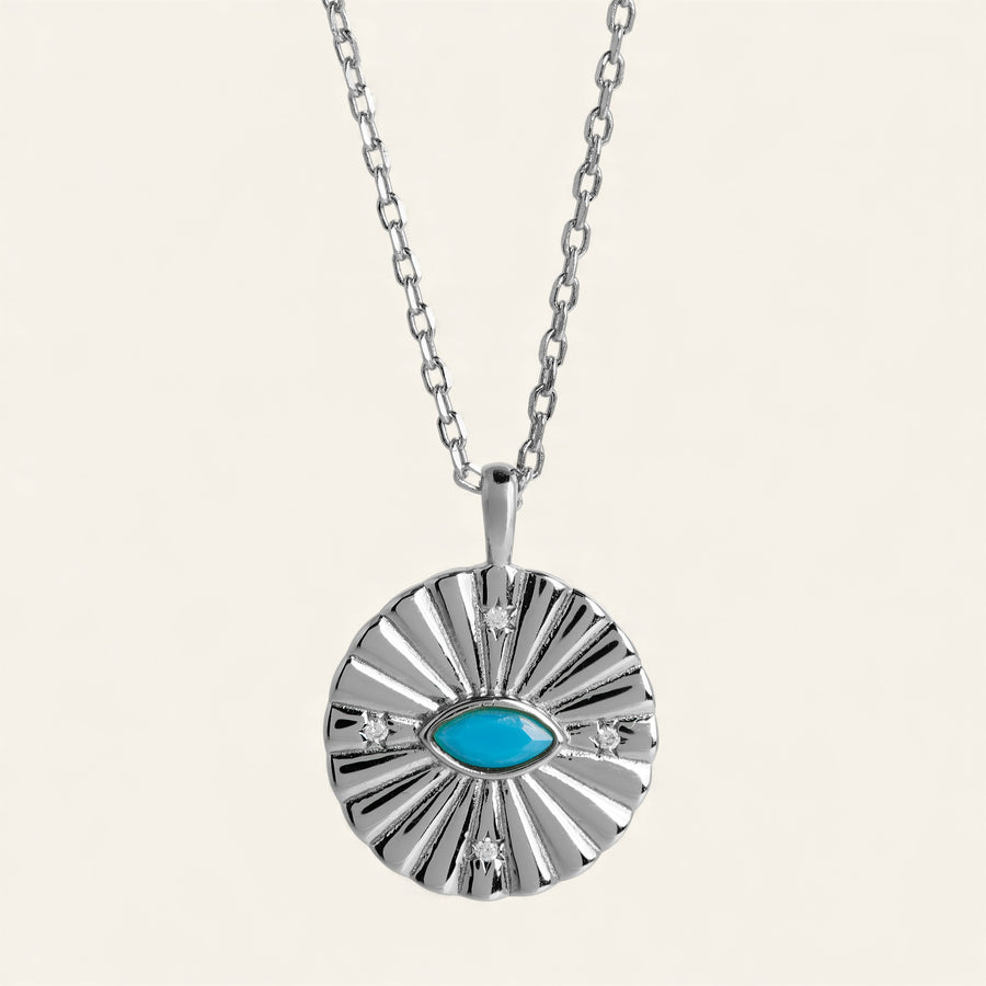 The Turquoise Guardian Eye Necklace
