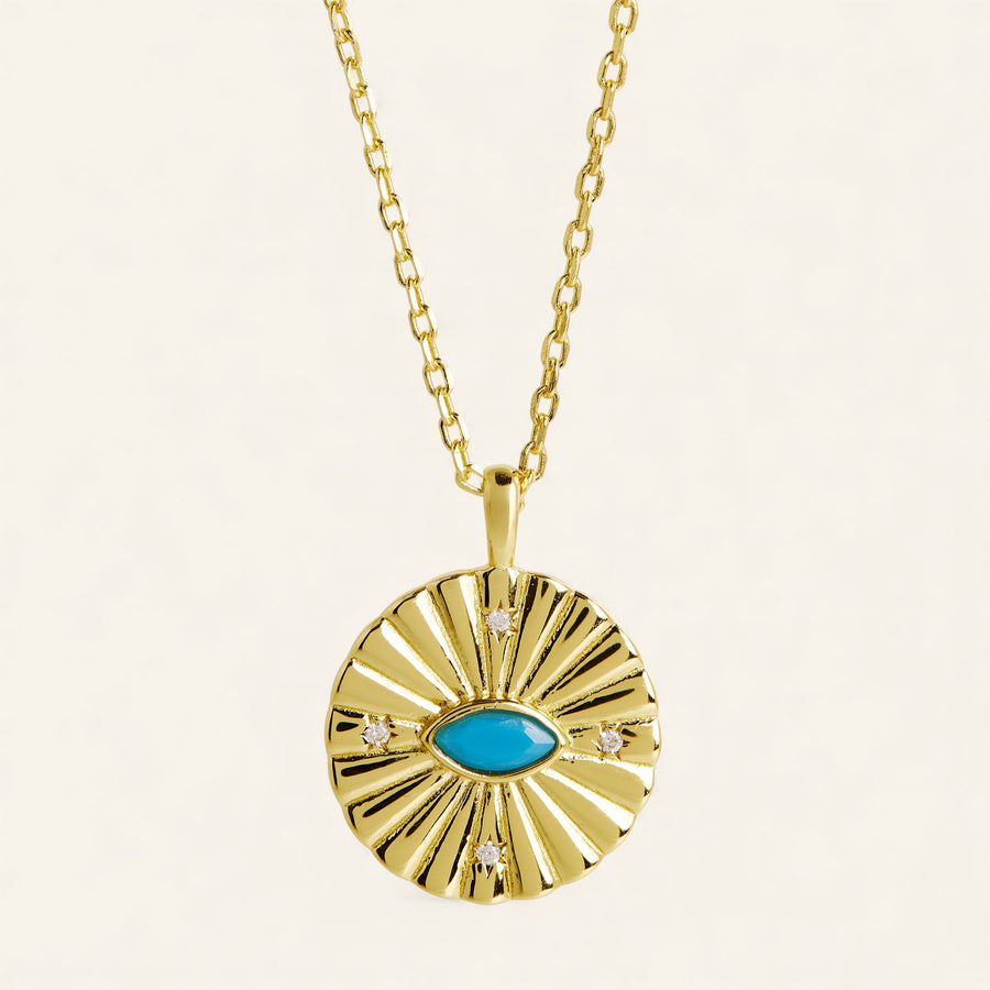 The Turquoise Guardian Eye Necklace