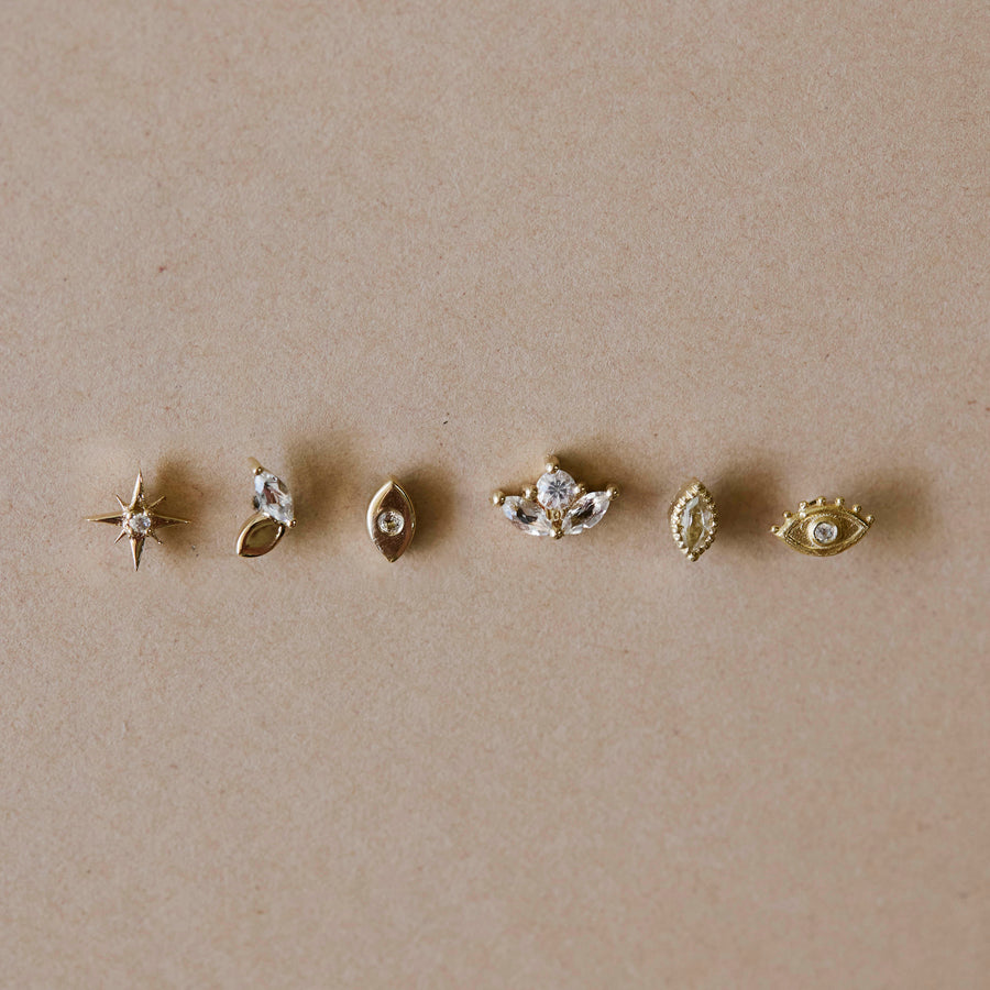 The 14kt Classic Evil Eye Top