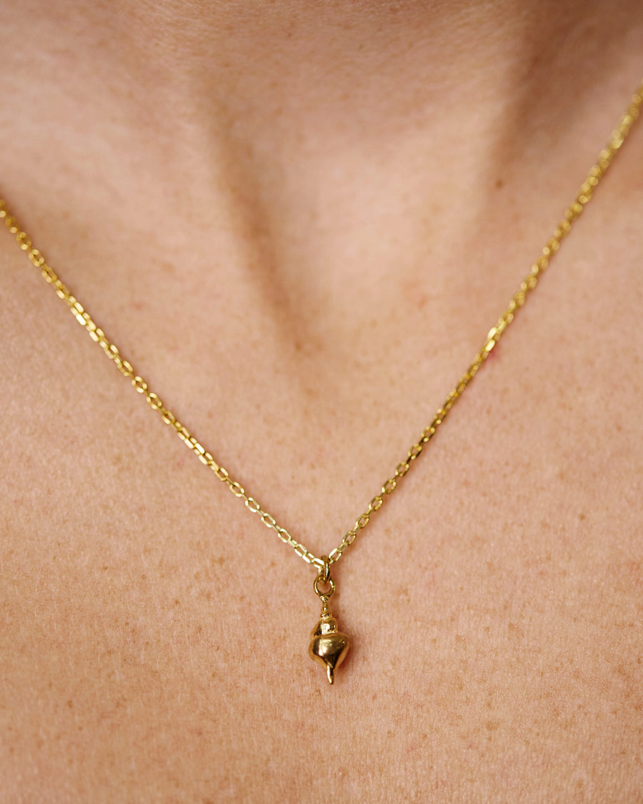 The Petite Tulip Shell Necklace