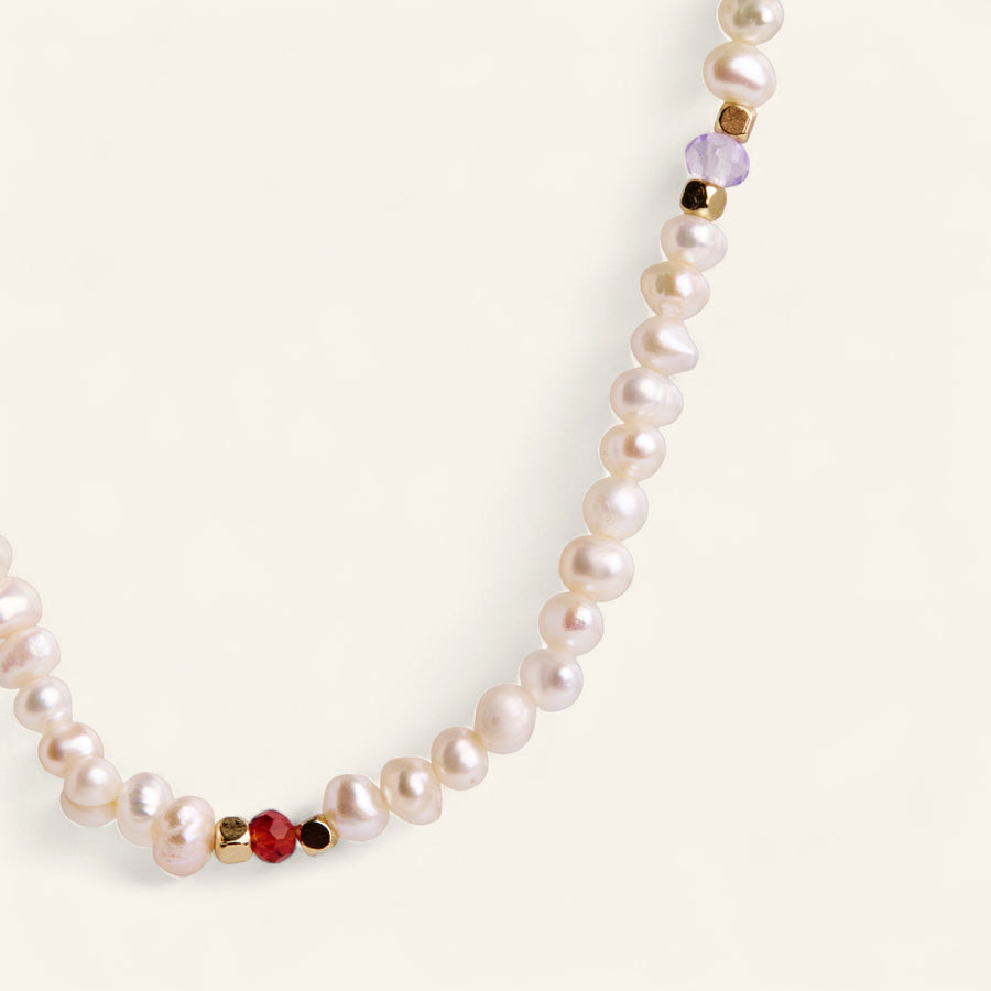 The Pearl & Chakra Necklace
