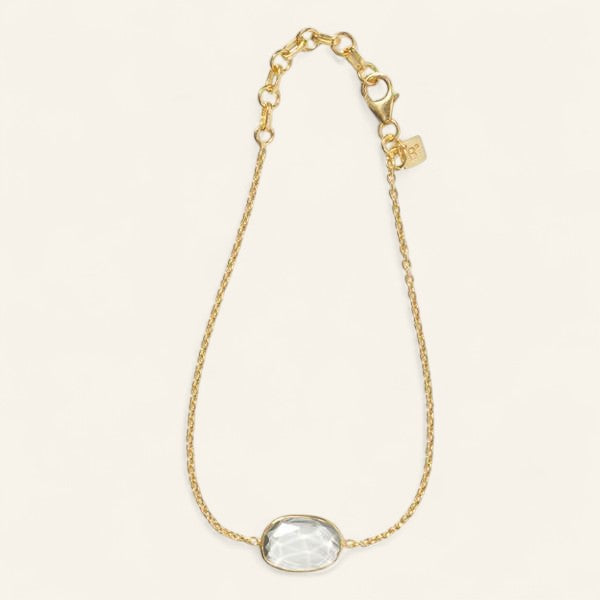 The Faceted Stone Bracelet