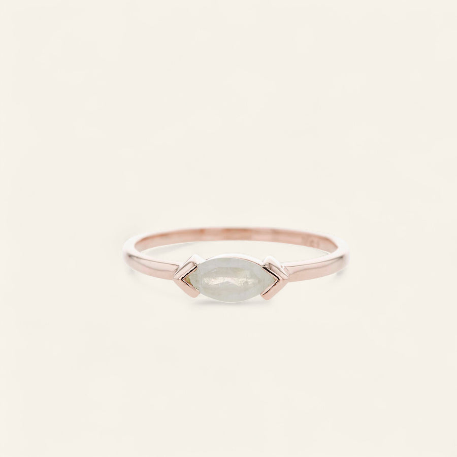 The Marquise Stacker in Gold