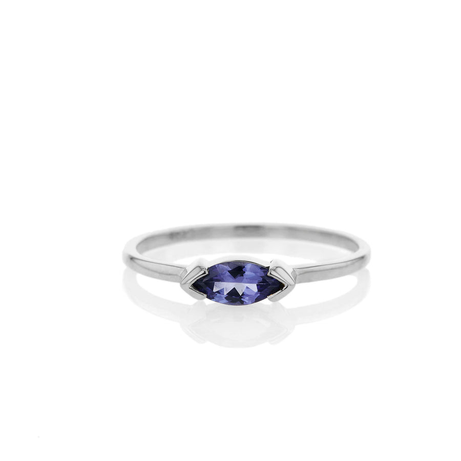 The Marquise Stacker in Silver