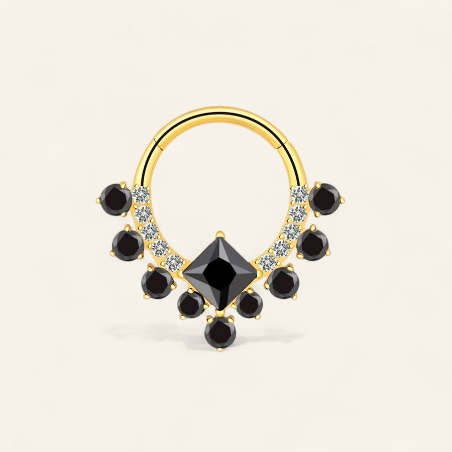 The Titanium Black Halo Hoop Clicker