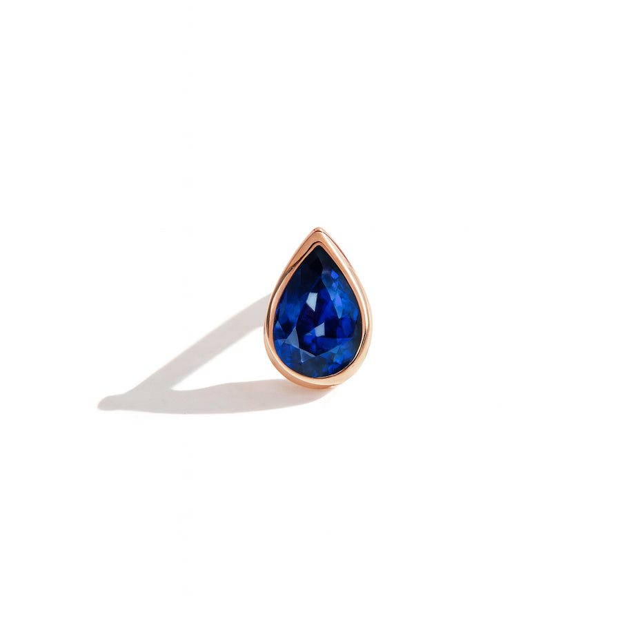 The 6x4 Pear Cut Stone Stud