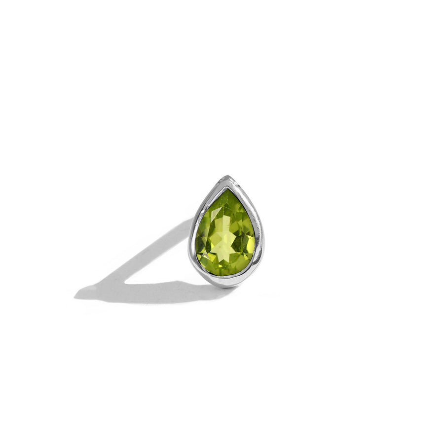 The 6x4 Pear Cut Stone Stud