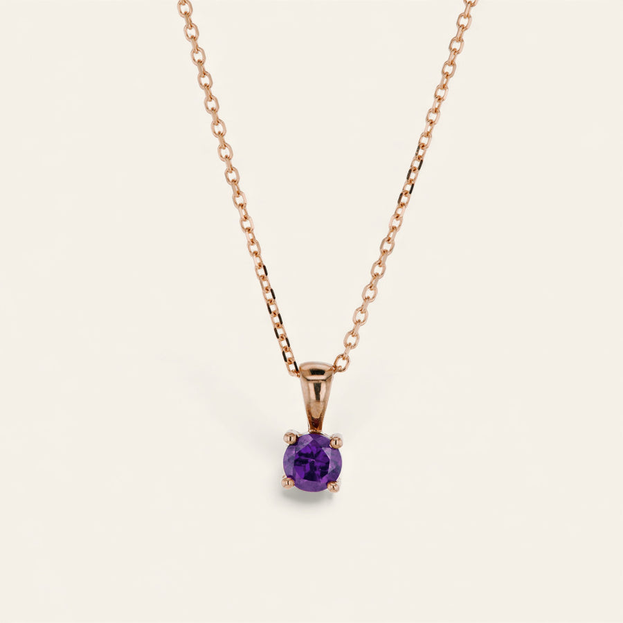 The Birthstone Necklace Peridot 9kt Yellow Gold