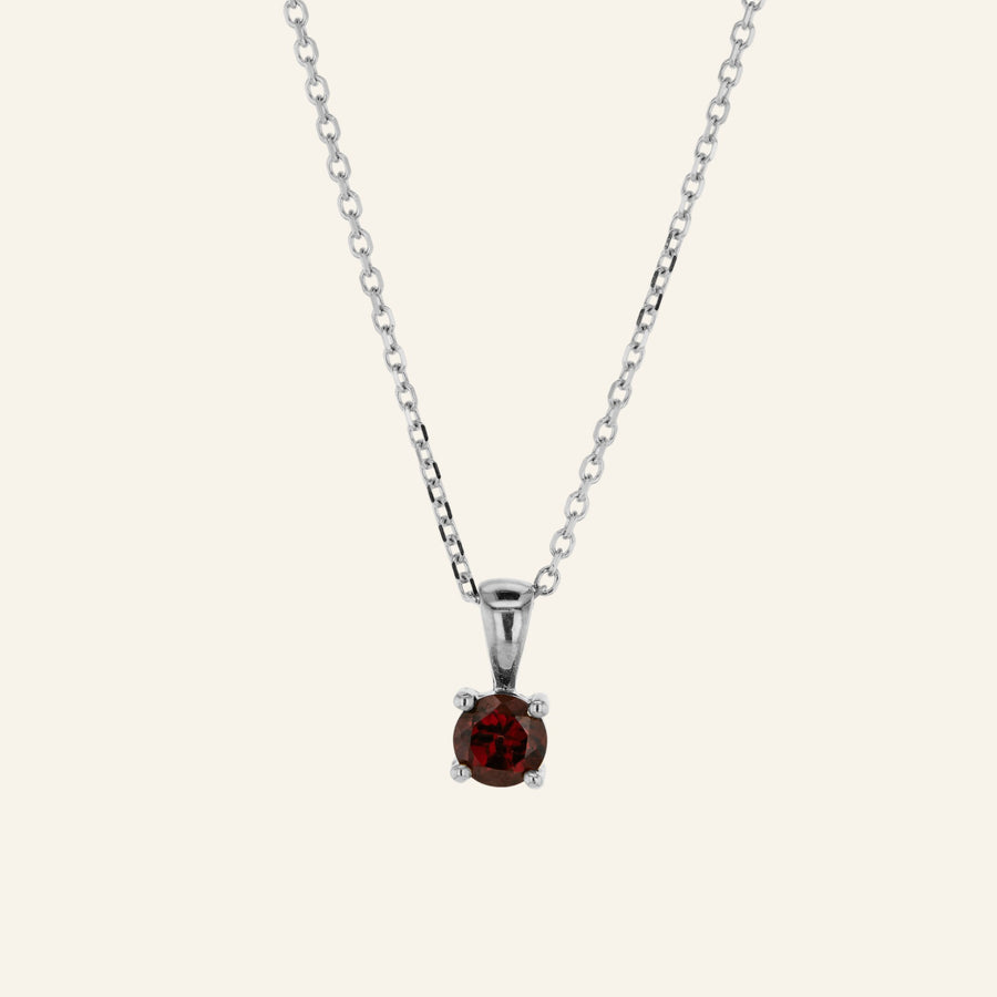 The Birthstone Necklace Peridot 9kt Yellow Gold