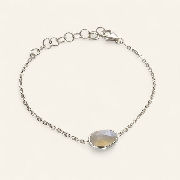 The Faceted Stone Bracelet