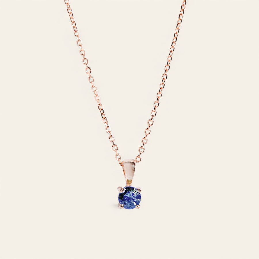 The Birthstone Necklace Peridot 9kt Yellow Gold