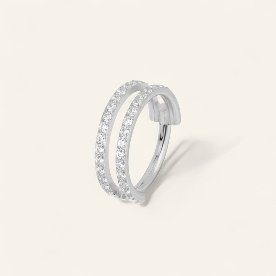 The Titanium Double Trouble Hoop Clicker